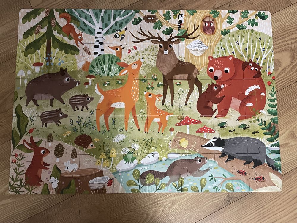 Czuczu puzzle dziki las