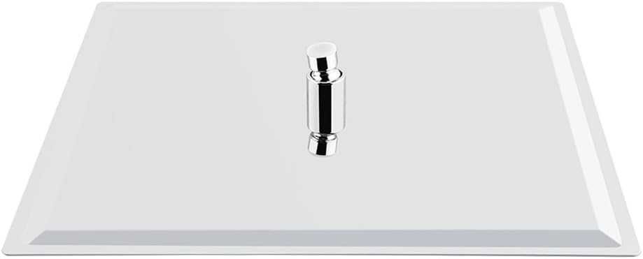 Chuveiro Quadrado 40 cm Inox Ultra Fino – Alta Pressão, Anti-calcário