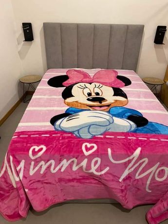 Cobertor Casal Mickey ou Minnie