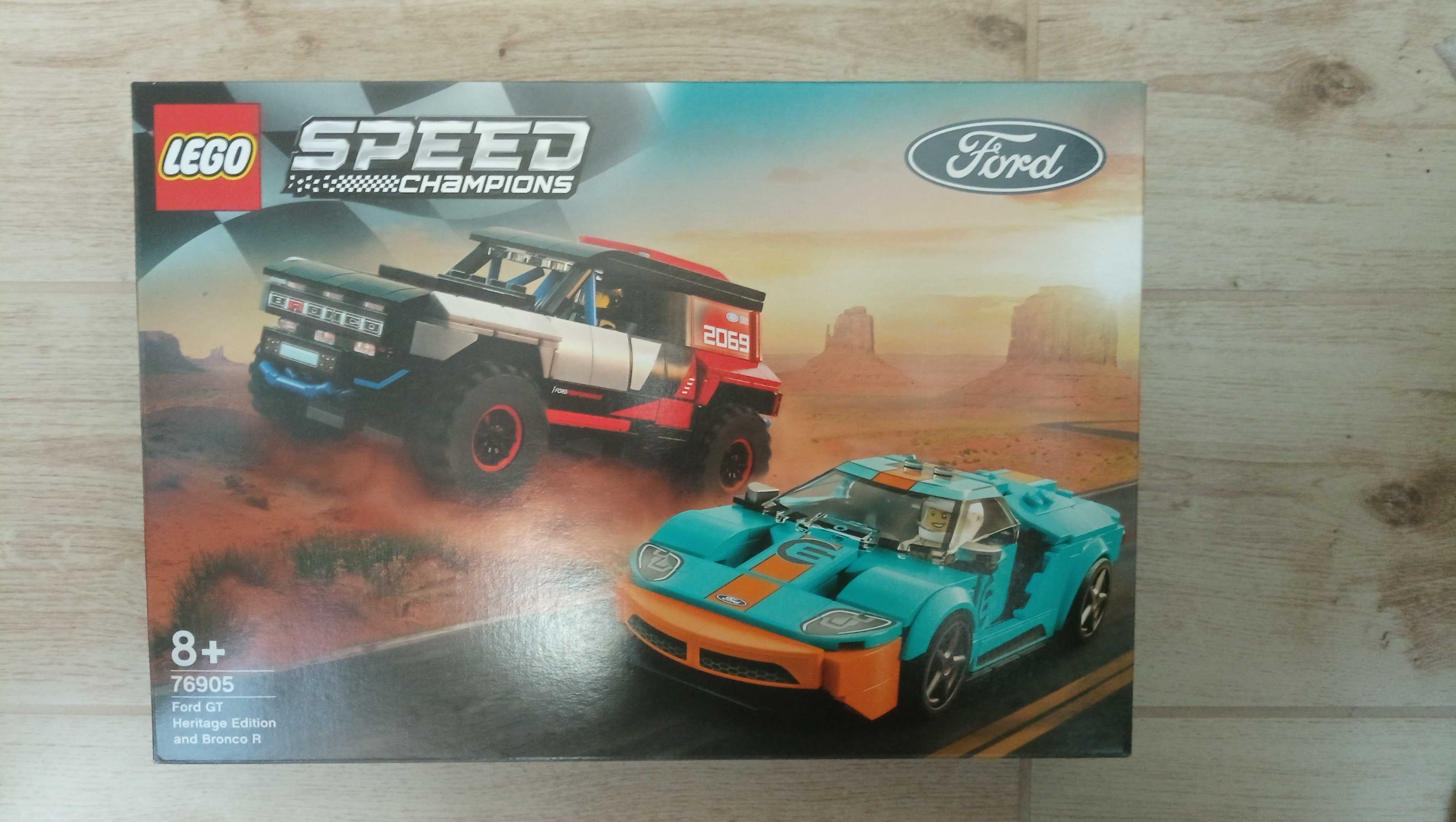 LEGO 76905 - Speed Champions Ford GT Heritage Edition i Bronco R Nowy