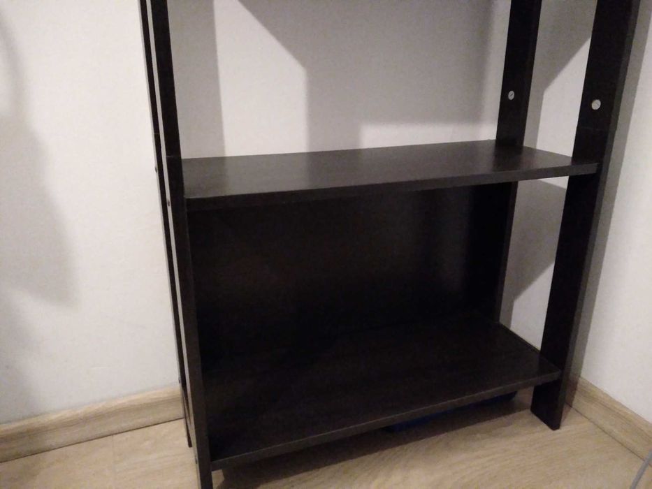 Regał IKEA Laiva brązowo-czarny 165 cm x 62 cm