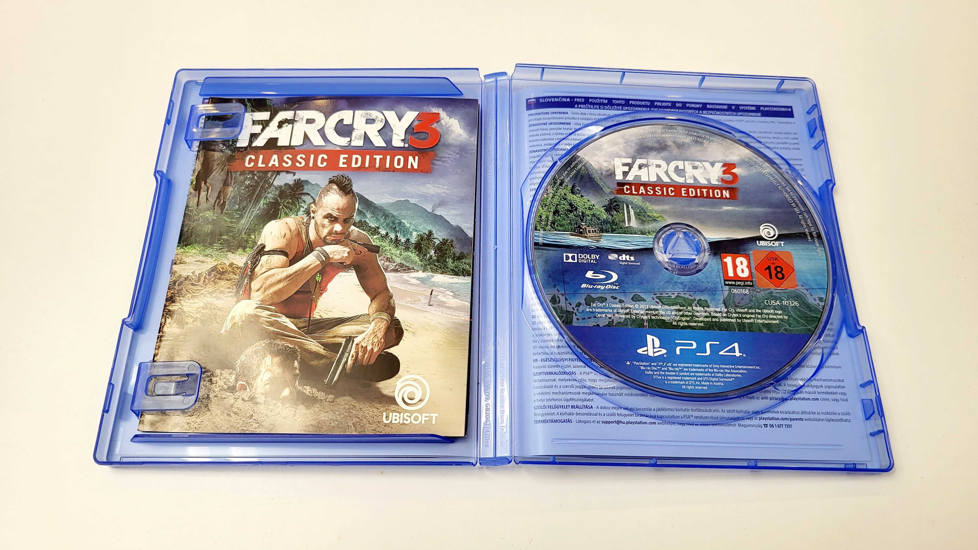 Gra Farcry 3 Far Cry Classic Edition PL PS4 PS5 Playstation 4 5