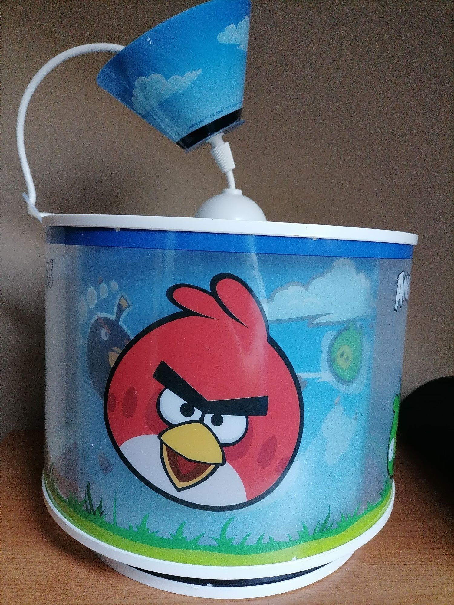 LAMPA wisząca dziecięcą ANGRY BIRDS