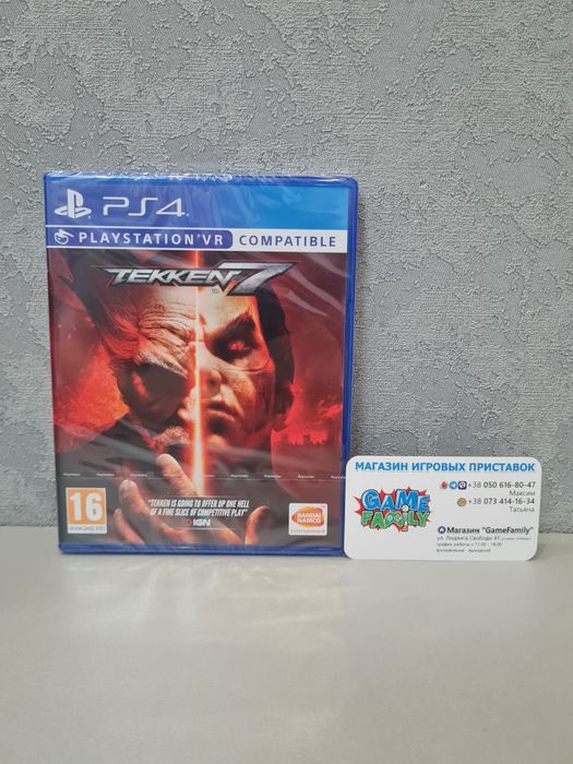 New Tekken 7 VR Tekken7 Teken7 Teken RUS Магазин Ps 4 5 Ps4 Ps5 Обмін