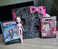 Zestaw Monster High scena muzyczna książki lalka dźwięk