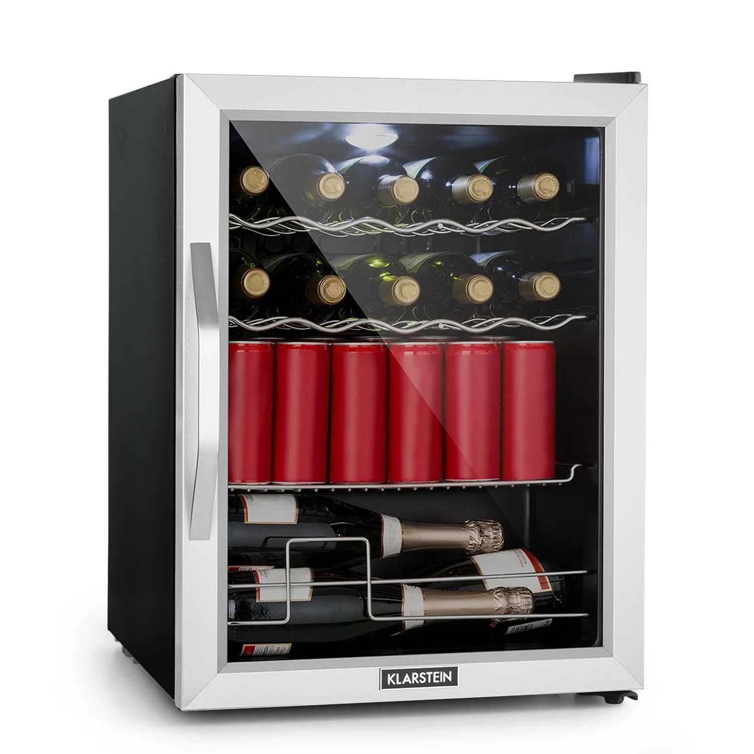 Холодильник мини бар витрина для напитков Klarstein Beersafe XXL