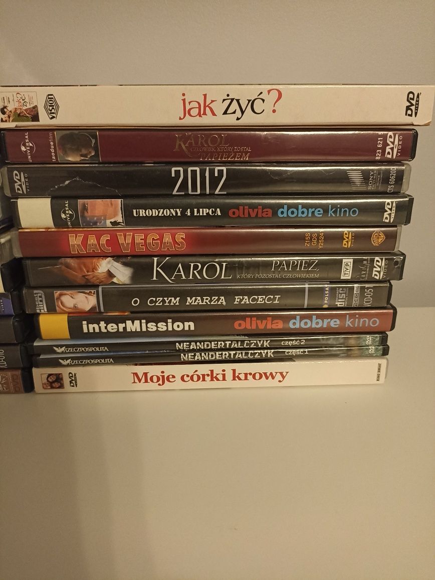 Zestaw 22 filmów dvd VCD