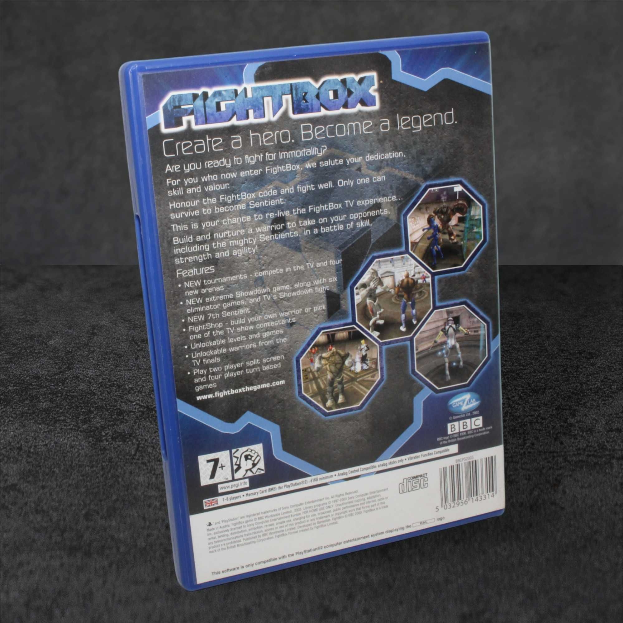 => Fightbox ps2 GameBAZA