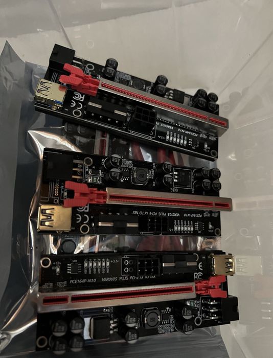 Pack mining (risers + HDMI DUMMY)