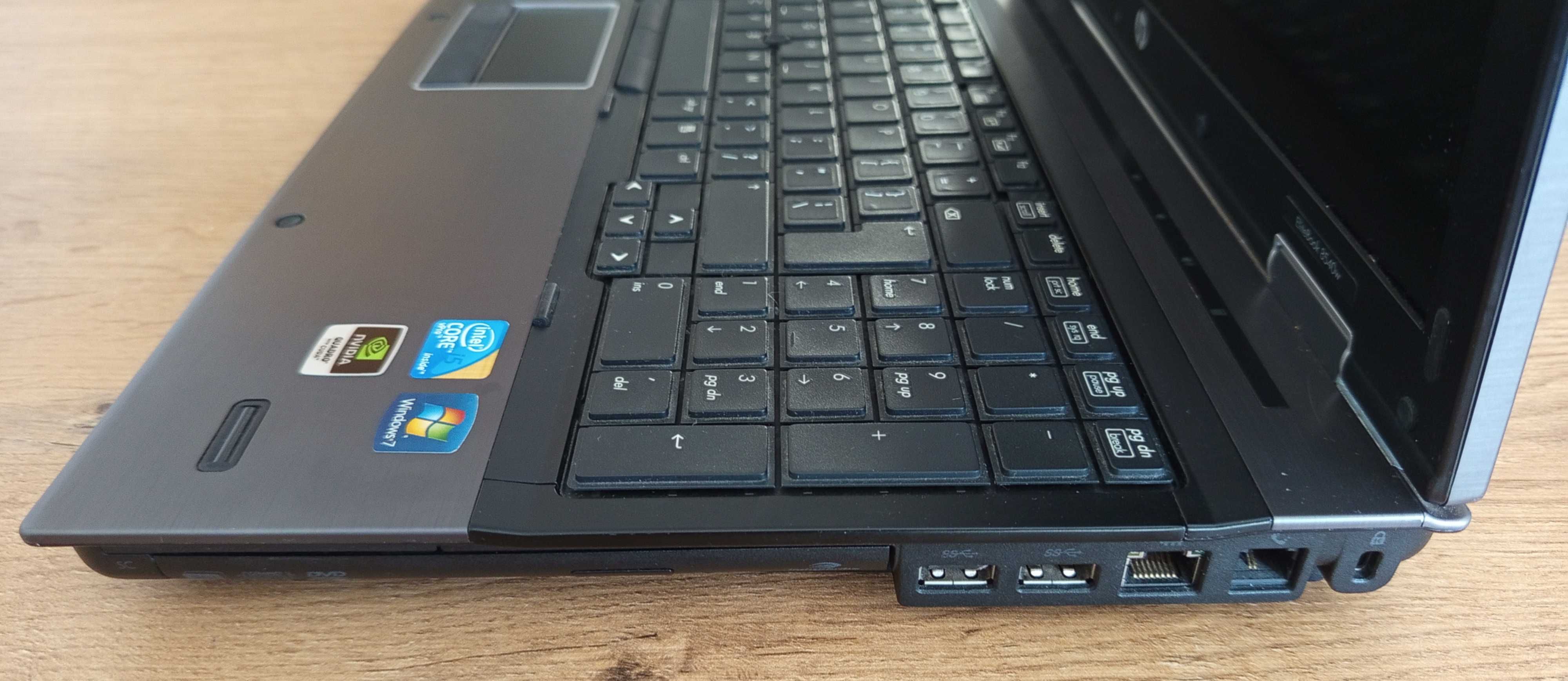 Laptop HP EliteBook 8540w 15,6" Intel Core i5 8 GB / 320 GB szary