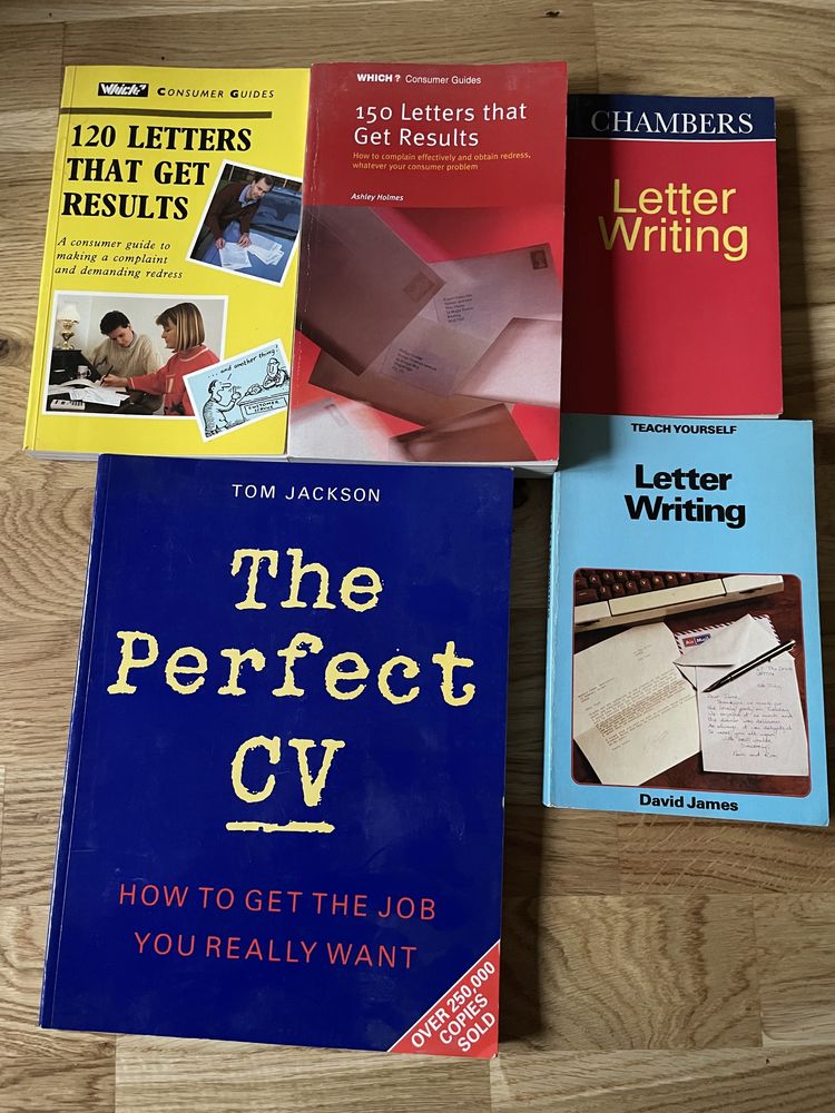Poradniki jak pisać listy i cv po angielsku letter writing perfect cv