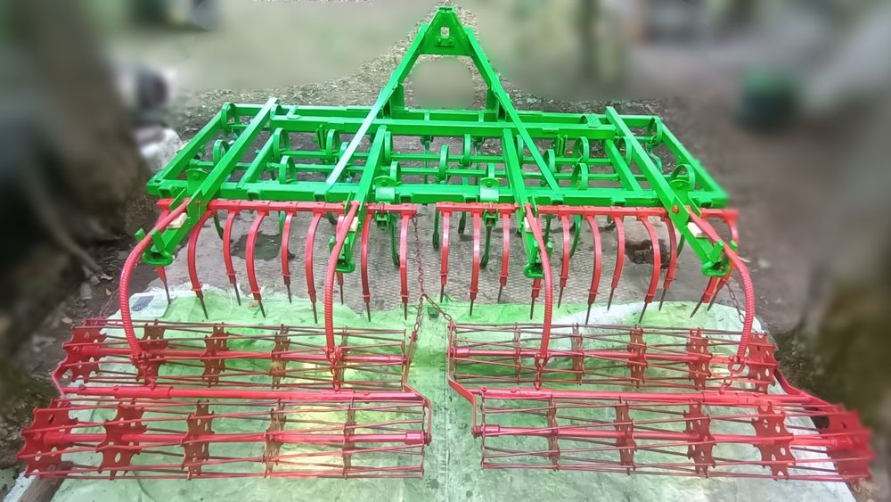 Культиватор з бороною