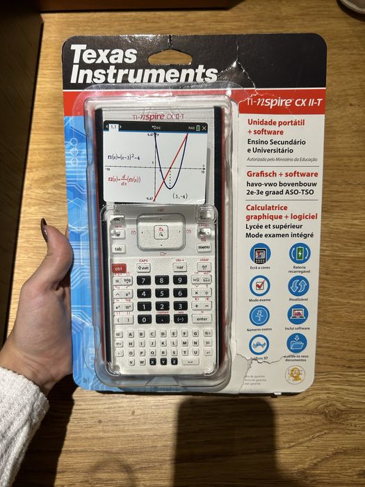 Calculadora gráfica Texas TI-nspire CX II-T