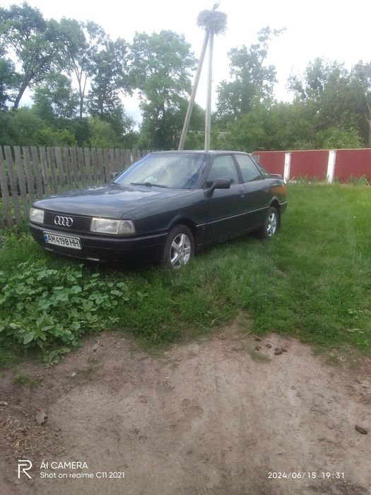 Продам авто АУДІ 80б3  1989р. Газ-бензин