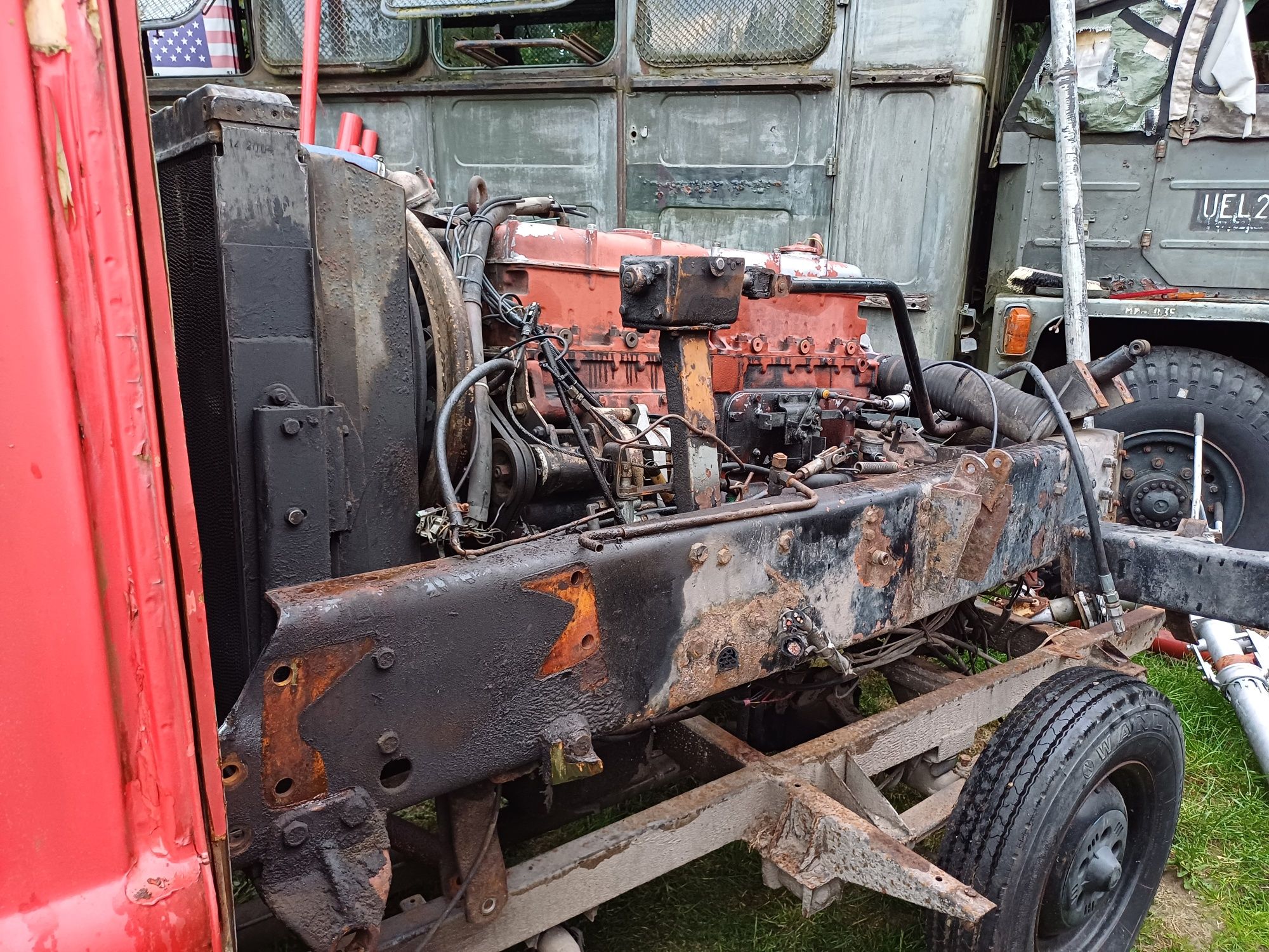 Silnik SW 680 Turbo Leyland z osprzęt Jelcz bizon super fadroma Ł34