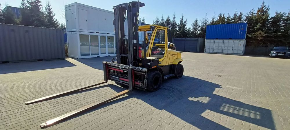 Hyster H9.0 FT - TRIPLEX  Pierwszy właściciel, STAN B.DOBRY, !!! PRZEBIEG TYLKO 2097 MTH !!!