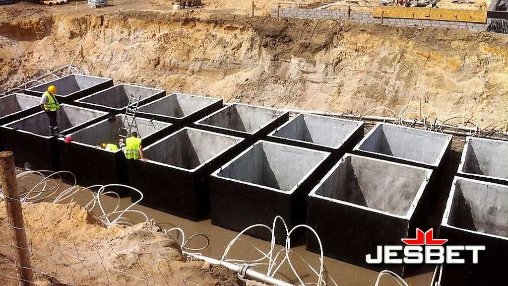 Szambo betonowe Zbiornik Betonowoy Moja Woda Dostawa i Montaż HDS