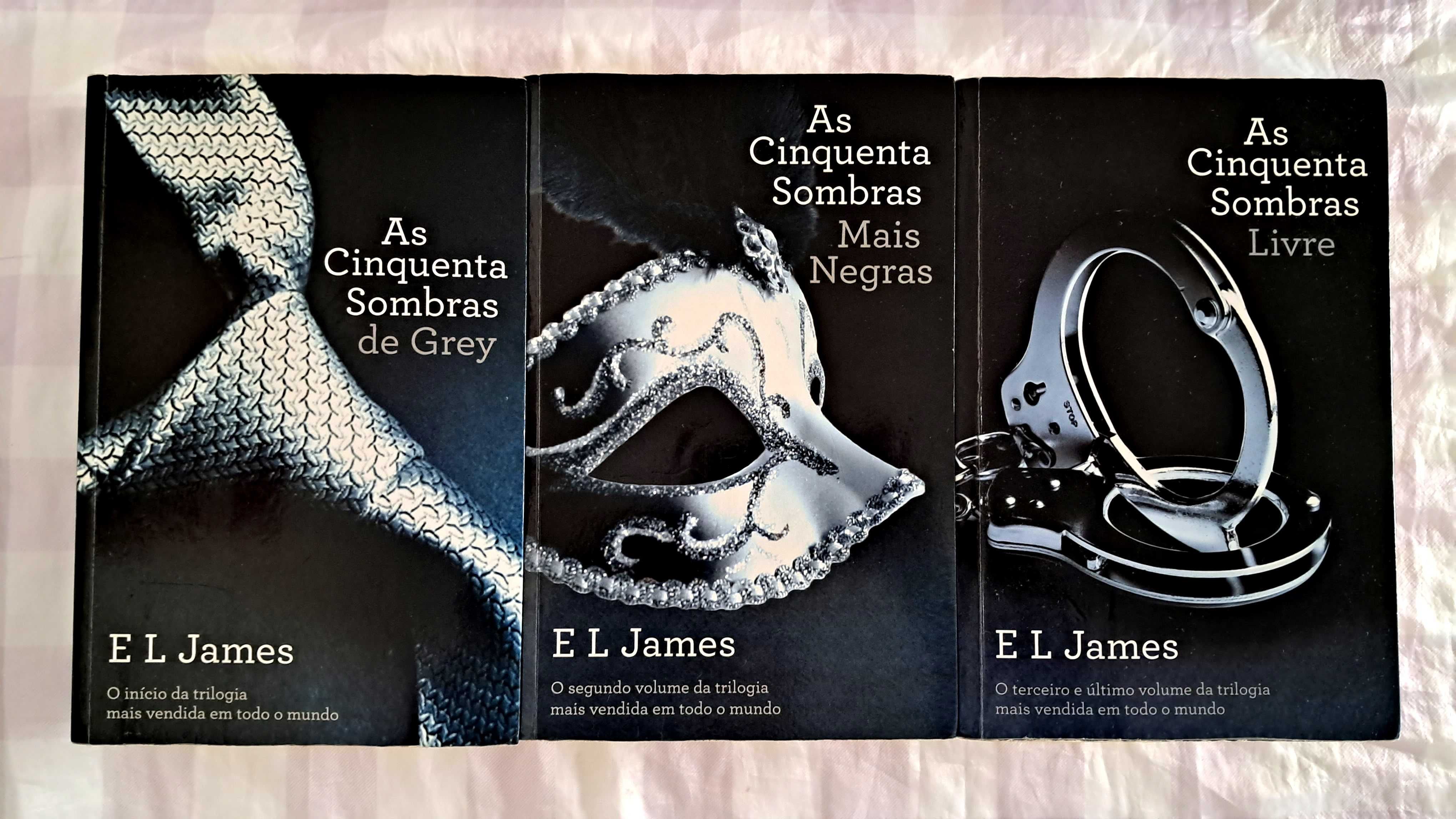 TRILOGIA | As Cinquenta Sombras | E L James | Grey