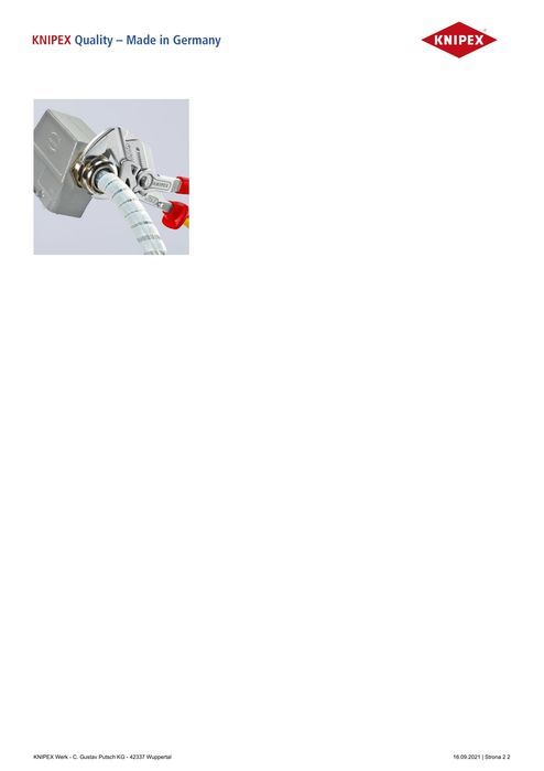 Szczypce-Klucz 250Mm Vde 1000V Knipex