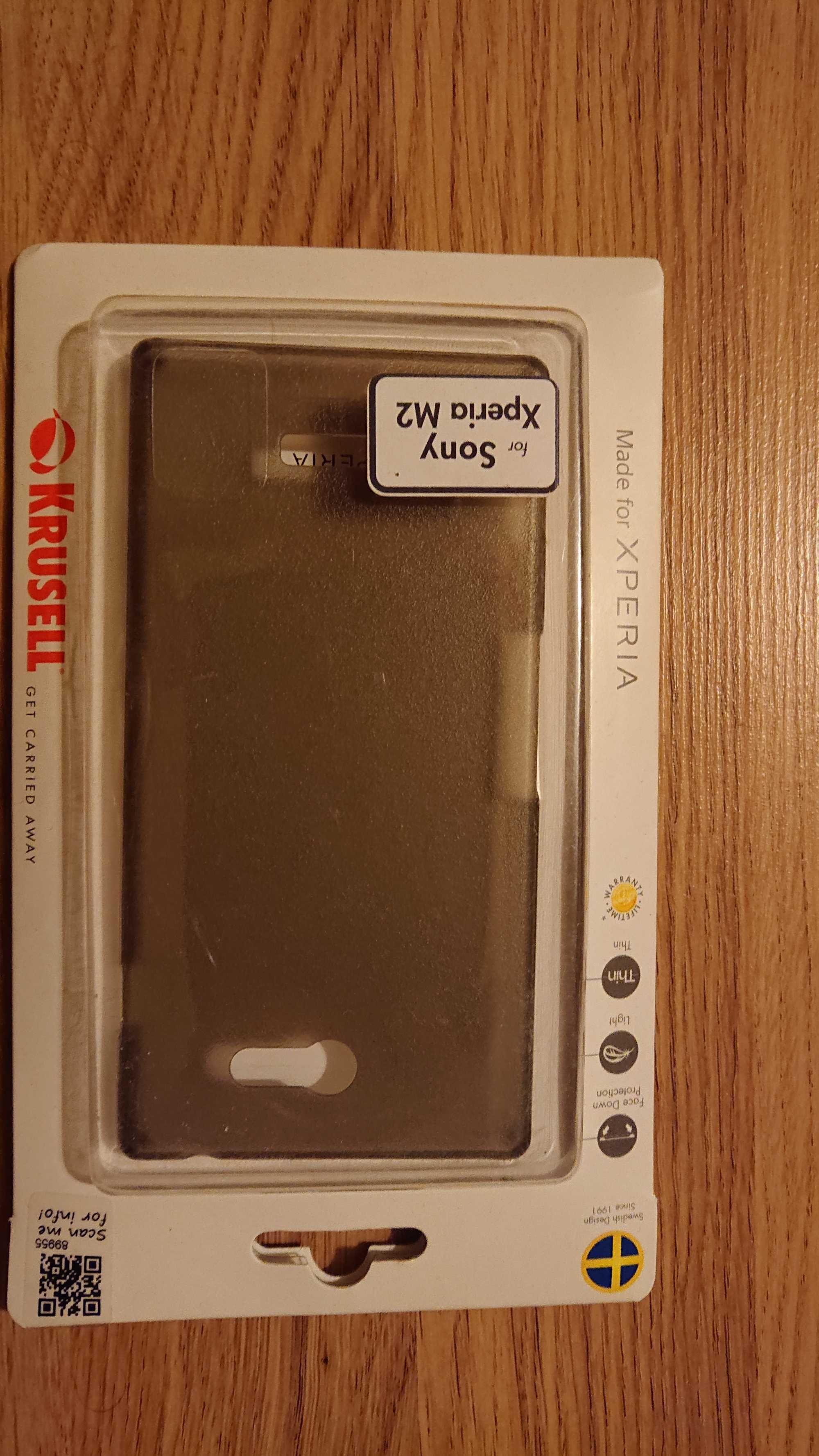 Etui case folia ochronna Krusell Sony Xperia M2