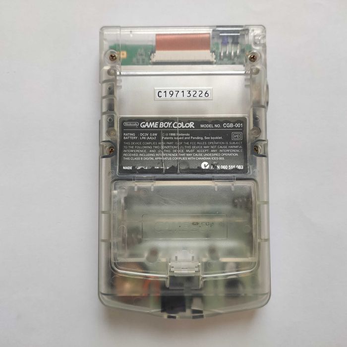 Game Boy Color Transparente