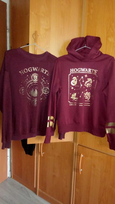 Okazja H&M Hogwarts 2 bluzy młodzieżowe damskie od 11 lat wzr 158- 170