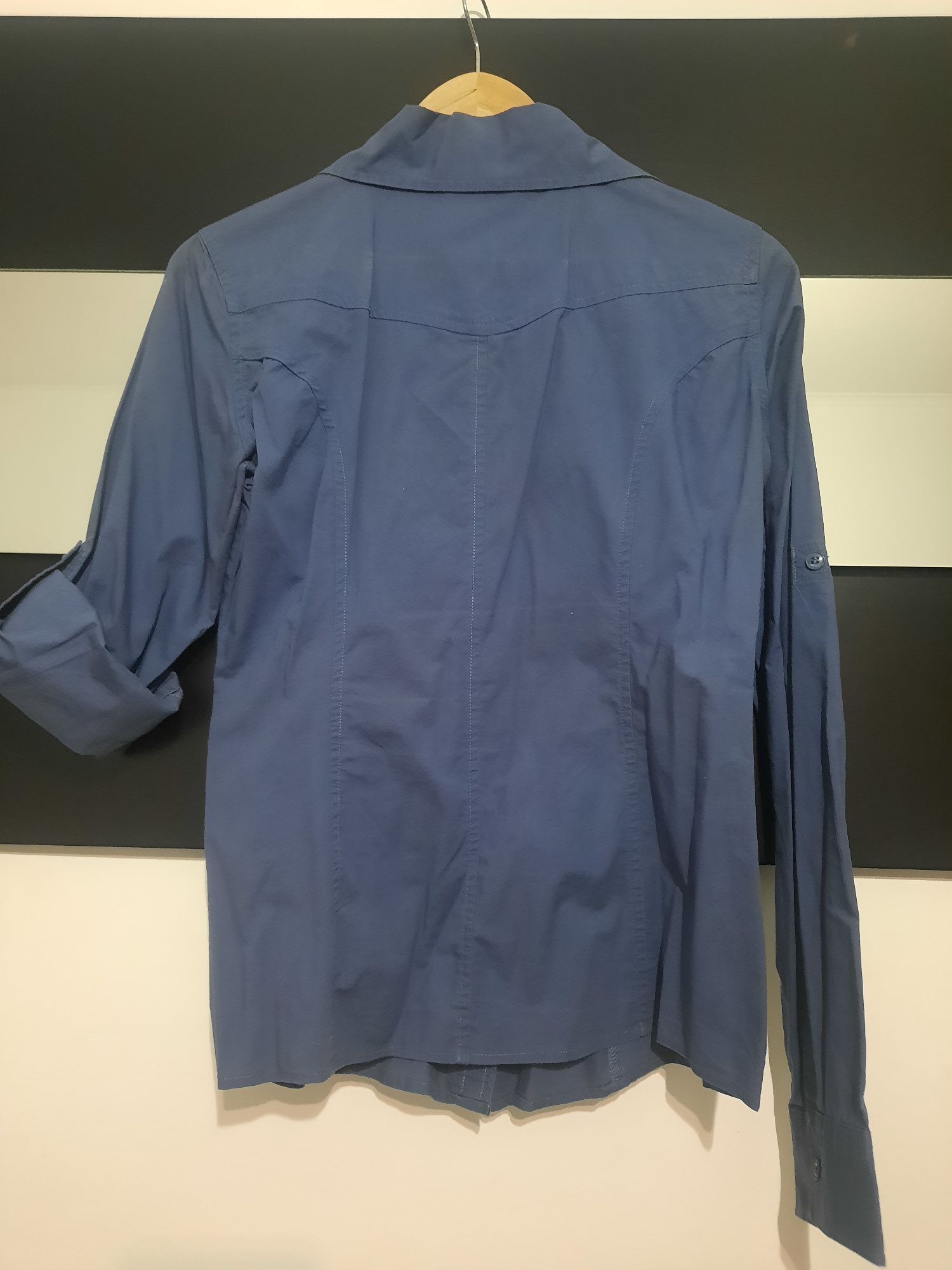 Camisa azul Bershka