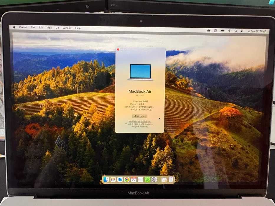 Macbook Air M1 8gb/256Gb
