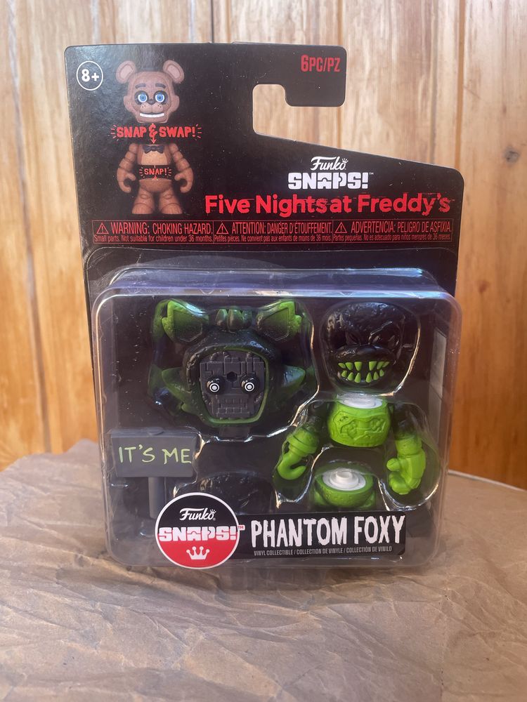 Funko pop snaps Phantom Foxy fnaf/Фанко поп Фантом Фоксі Фнаф