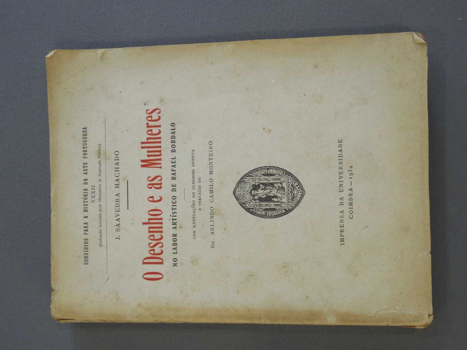 Livro O Desenho e as Mulheres no Labor Artístico de Rafael Bordalo