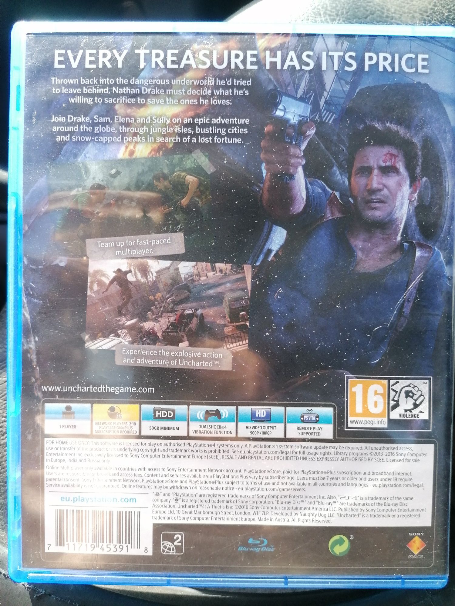 Uncharted 4 - PlayStation 4 Novo Preço