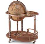 Globo bar detalhes vintage