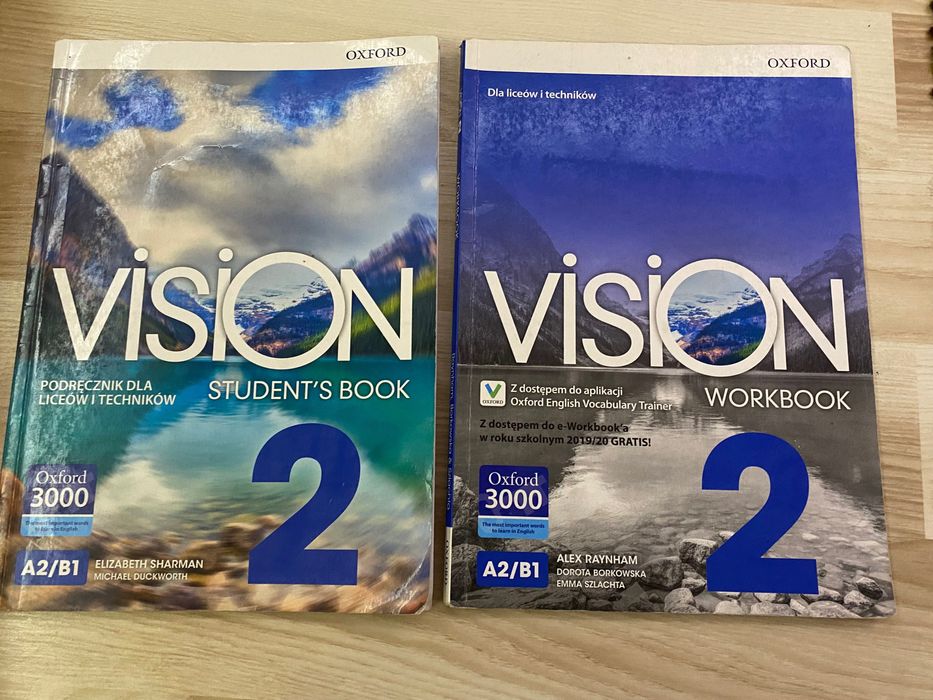 Podręcznik język angielski Vision 2 students book oxford