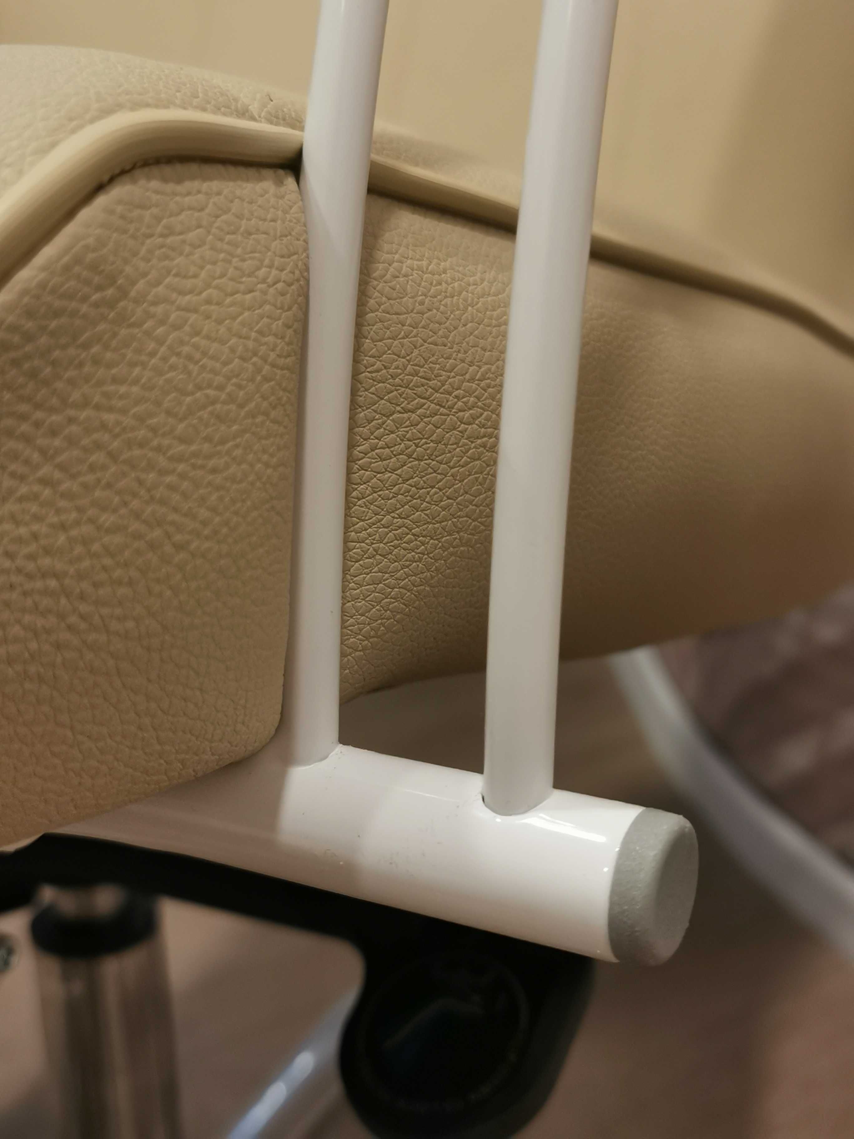 Nowy Fotel do Pedicure z podnóżkiem