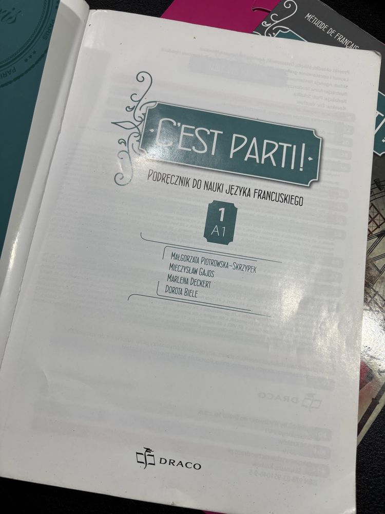 C’EST PARTI! 1 pidtecznik i ćwiczenia