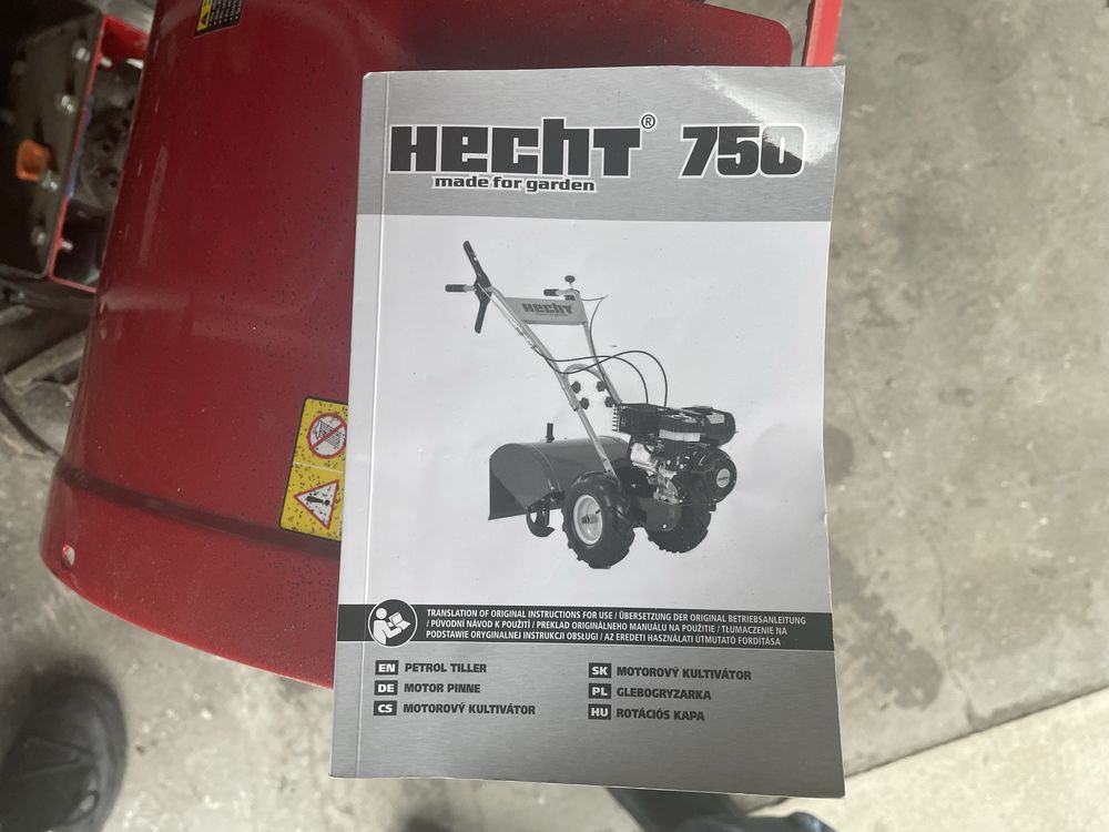 Glebogryzarka hecht 750