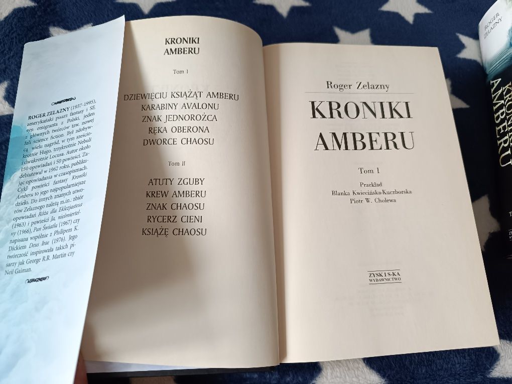Roger Zelazny "Kroniki Amberu" tom 1 i 2