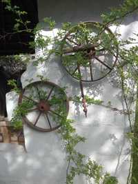 Декор для саду, колеса