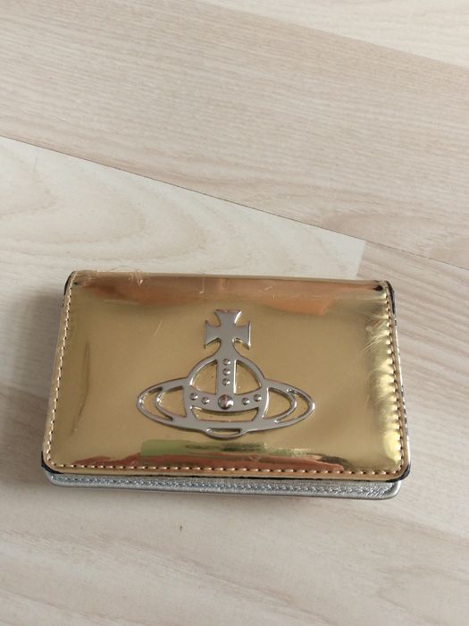 Vivienne westwood oryginalny skórzany portfel damski