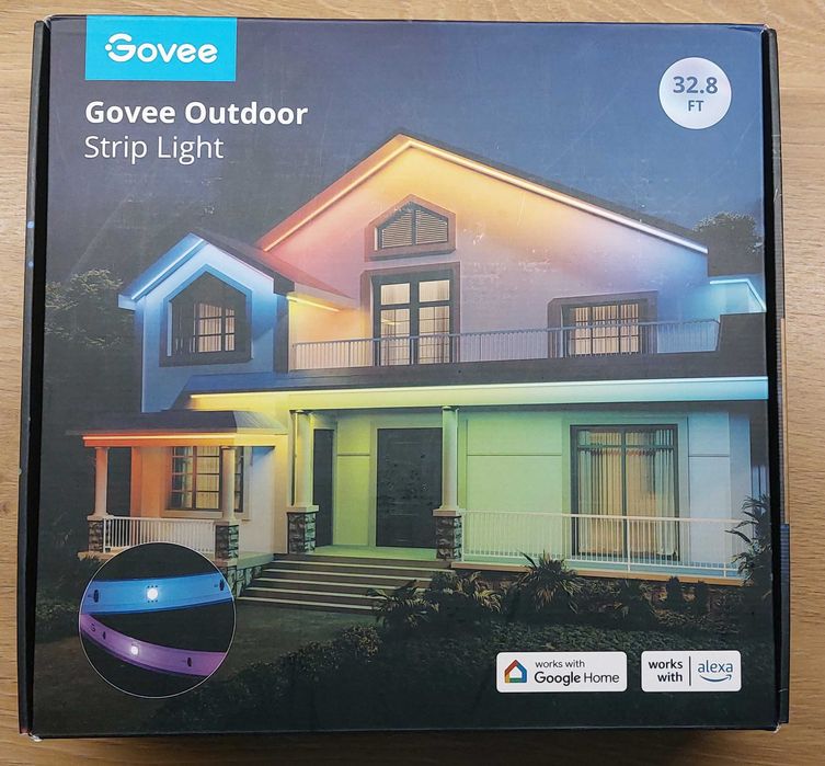 Taśma Led Neon oświetlenie zewnętrzne GOVEE H6175 RGB 10M