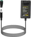 Ładowarka Zasilacz Uniwersalny 12V 5A 60W DC wtyczka EU + przejściówka