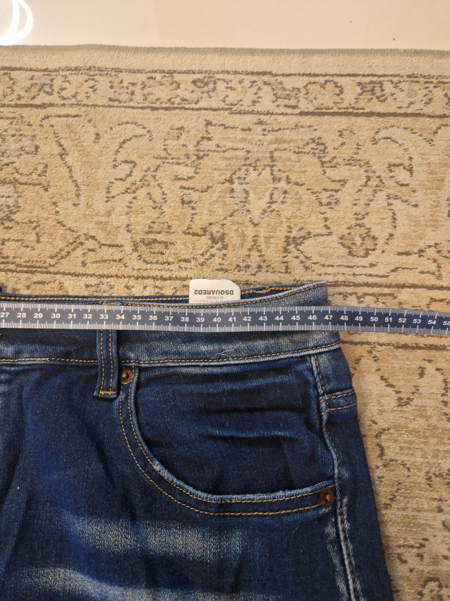 Krótkie spodenki jeansowe dsquared2