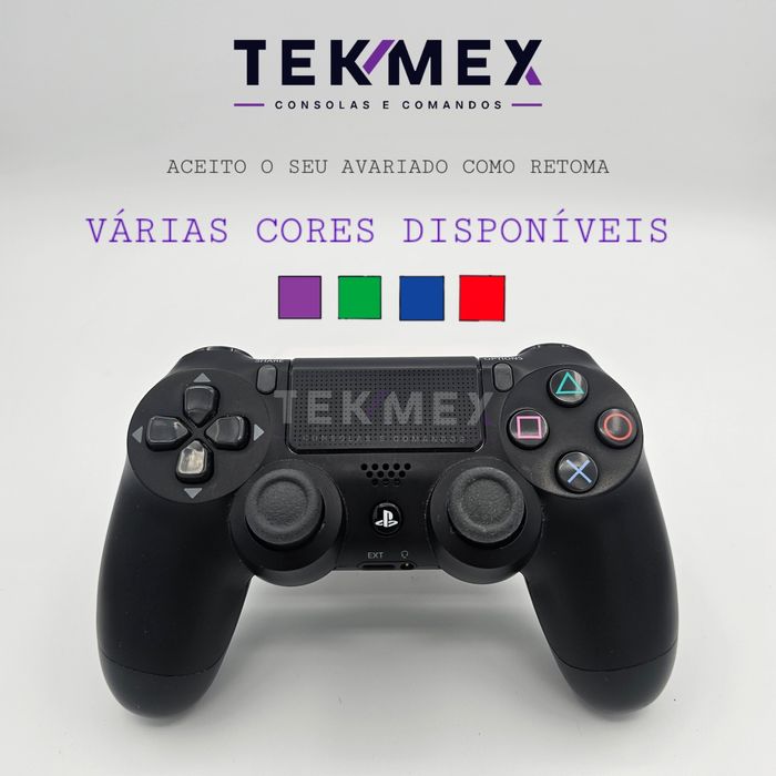 Comando Ps4 aceito retoma do seu avariado