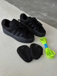 Кроссовки Adidas Campus Bad Bunny черные / Адидас Кампус 36 38 39 40