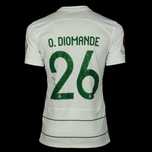 Camisola Sporting Ousmane Diomande usada autografada