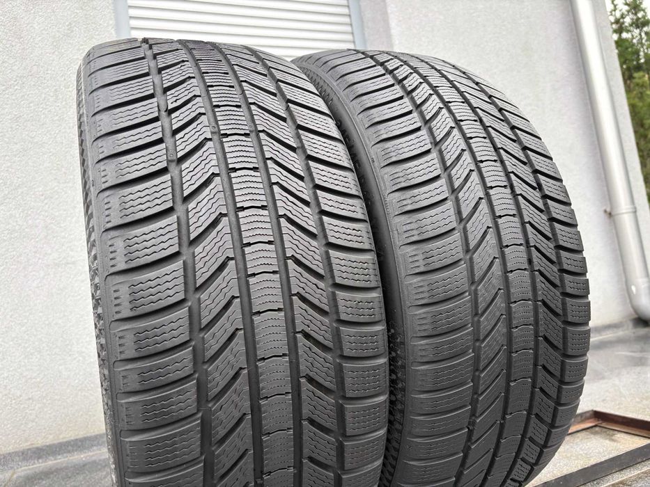 2szt zimowe 245/45R19 Continental 6,8mm 2022r świetny stan! Z924 gwar