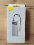 USB Hub Baseus Metal Gleam Series 4-in-1 Type-C Сірий CAHUB-CY0G