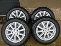 Orginalne felgi aluminiowe Platin Wheels wraz z zimowymi oponami 5x112