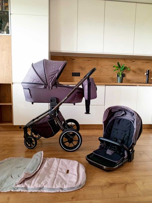 Wózek Muuvo Quick3.0 Spacerówka + gondola (Możl. dokupienia fotelika)