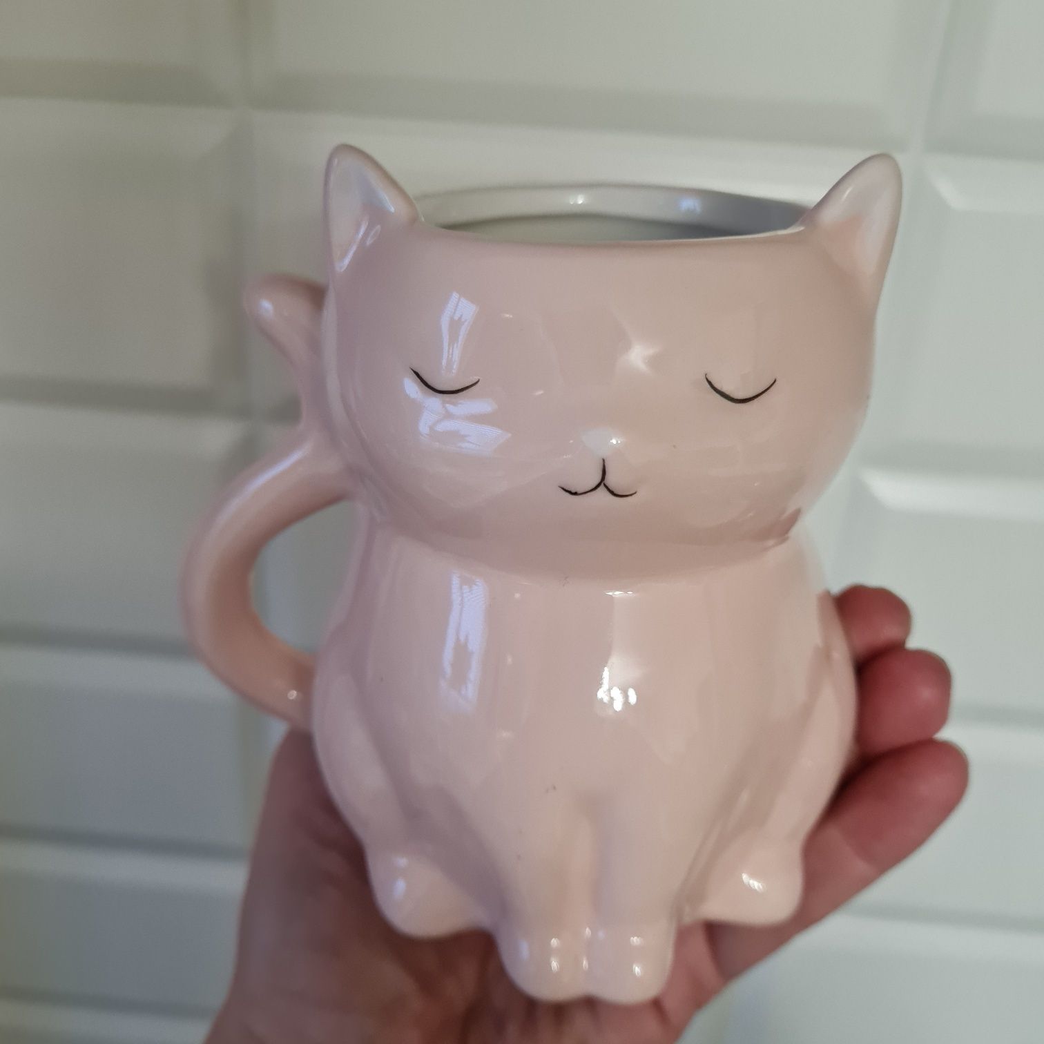 Home&You Pink Kitty kubek różowy kotek 250 ml